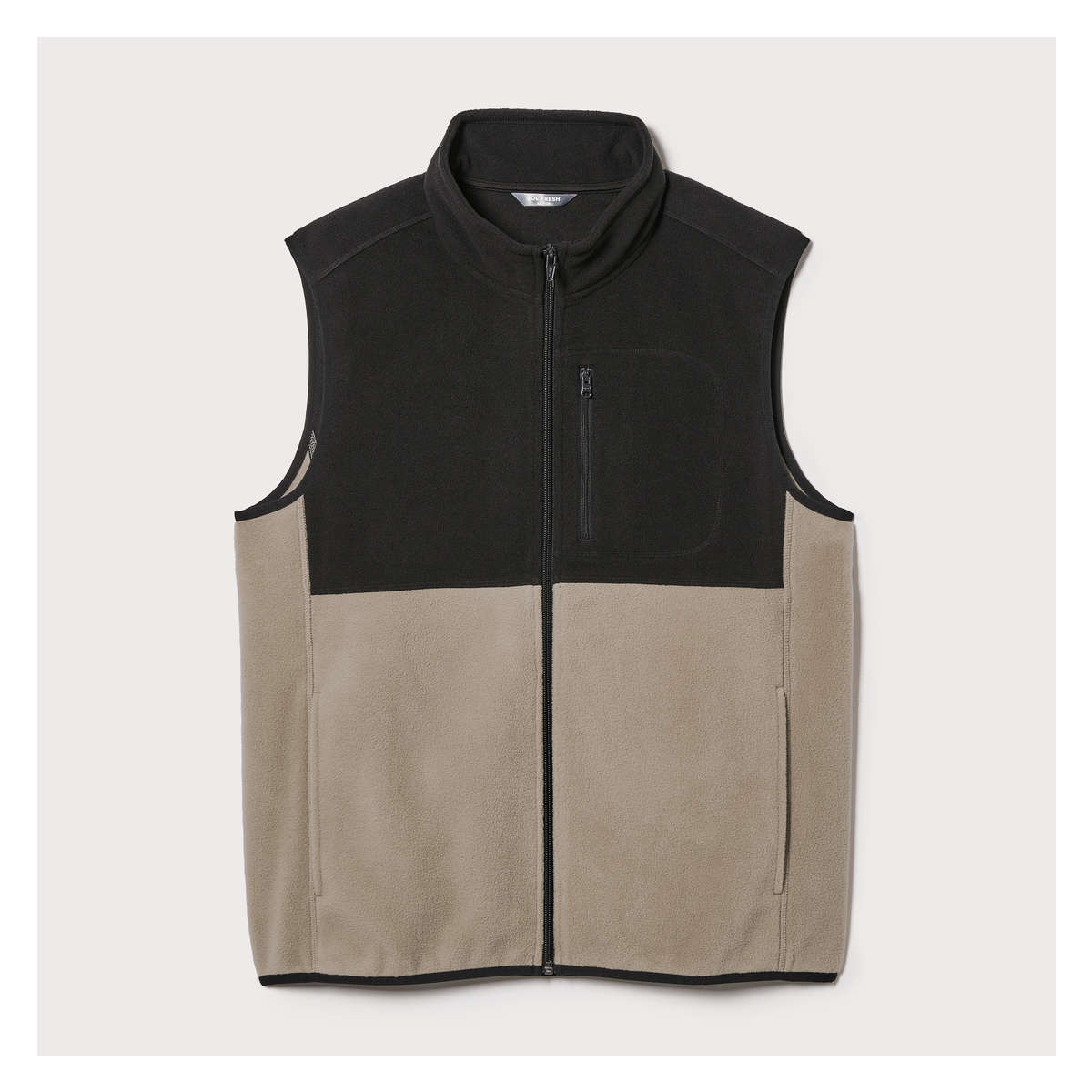 Light fleece vest best sale